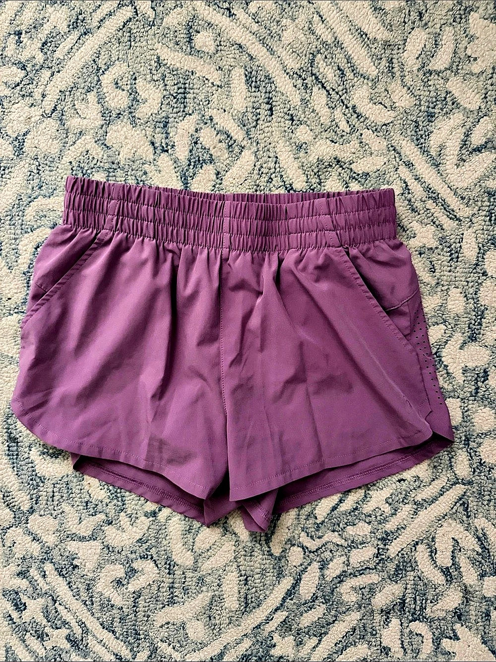 ASICS Athletic Shorts in Purple